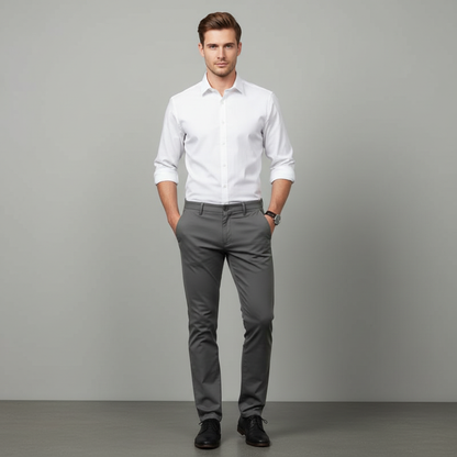 Albert Slim Fit Chino Trousers | Men's Trousers