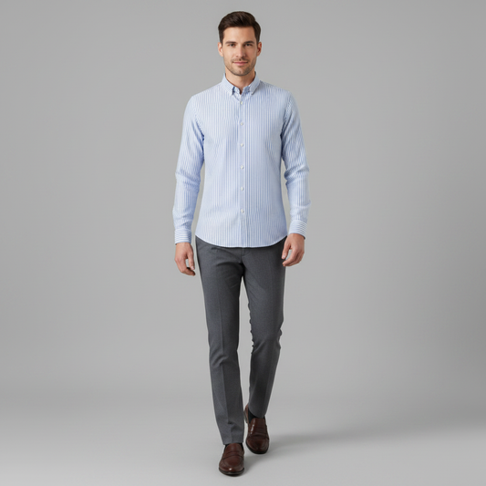Antonio Striped Shirt | Men's Dress Shirt