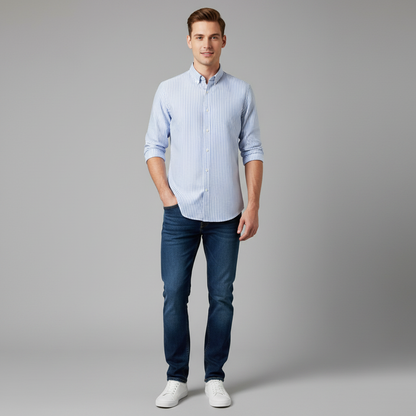 Antonio Striped Shirt | Men's Dress Shirt
