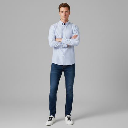 Antonio Striped Shirt | Men's Dress Shirt