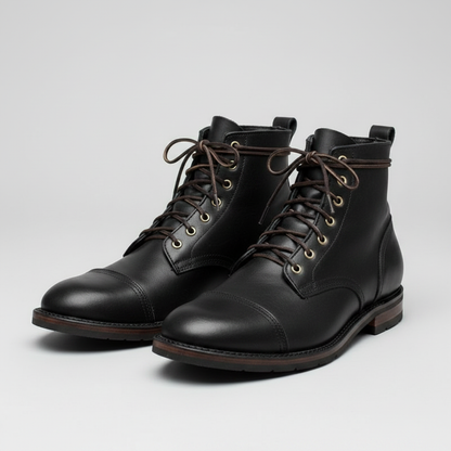 Men's Lace-Up Ankle Boots | Durable Work Footwear