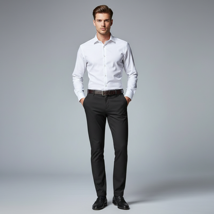 Saul | Men's Slim Fit Chinos Trousers